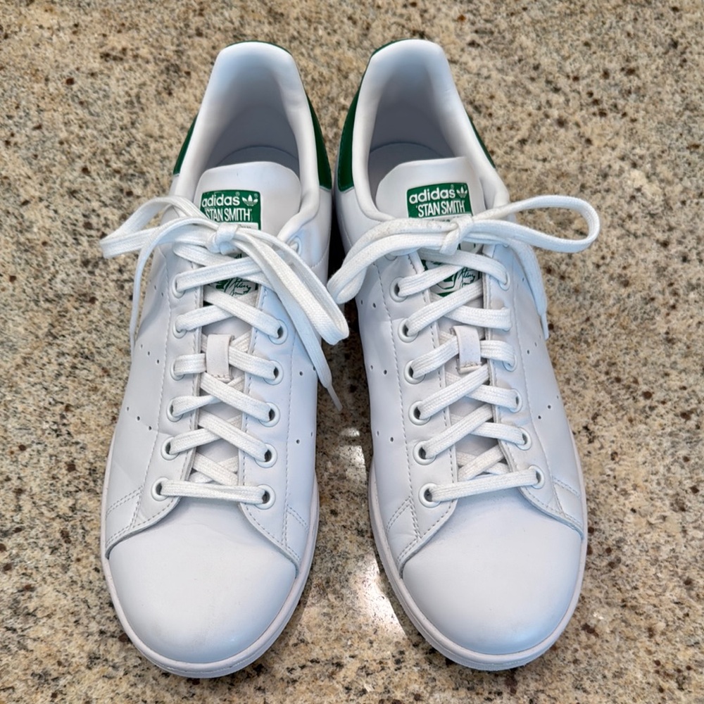 Adidas Stan Smith White Green Sneakers